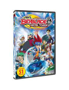Beyblade Metal Fusion DVD - 18h de acción en inglés 2