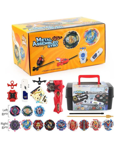 Conjunto Bey Battle Top Daoyehsy 12 Tops 3 Lanzadores