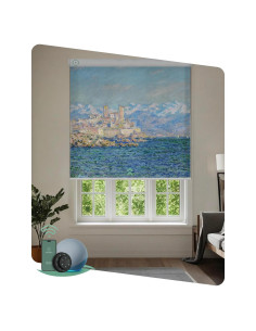 Persiana Enrollable Motorizada Yoolax Personalizada 152.4x152.4cm