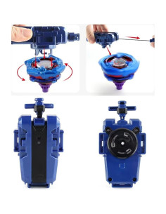 Conjunto de Batalla Bey XIAODANYOUPIN 12 Trompos y Estadio 2