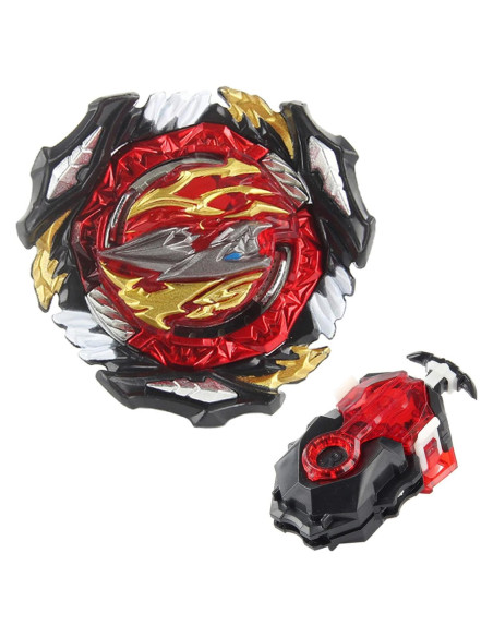 Trompo de Batalla EssTe B-197 con Lanzador y Pegatinas