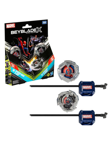 Beyblade X Marvel Spider-Man vs Venom Set Multipack 2 Tops