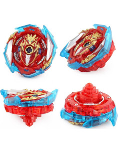 Conjunto Lanzador de Cuerda Bey Burst Konikiwa B-173 - Rojo 2