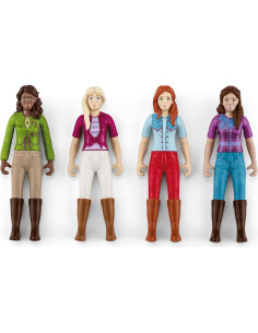 Juego Completo Schleich Club de Caballos 40 Piezas Jinetes 2