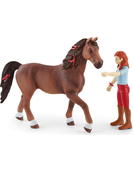 Juego Completo Schleich Club de Caballos 40 Piezas Jinetes