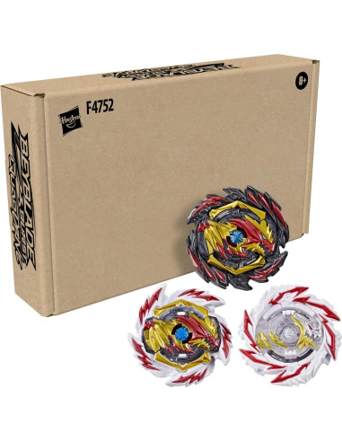 Beyblade Burst Evolución Trio Devolos 3-Pack - Abyss, Erase y Venom