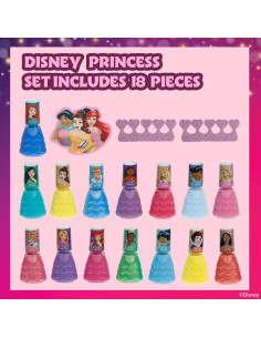 Set de Esmalte de Uñas Disney Princess 15 Piezas 2