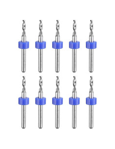 Brocas de PCB 2.3mm uxcell Carburo Tungsteno 10 Pcs