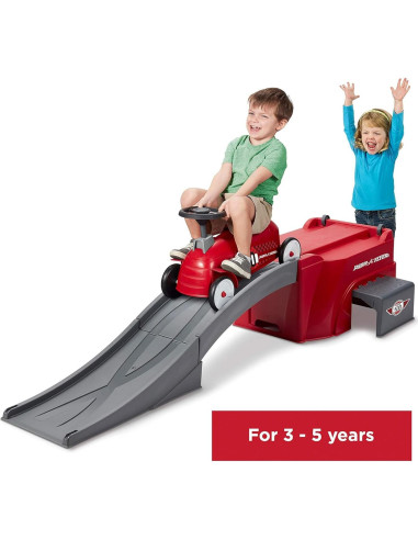 Coche de Paseo Radio Flyer Little Red Racer con Rampa 1.83m