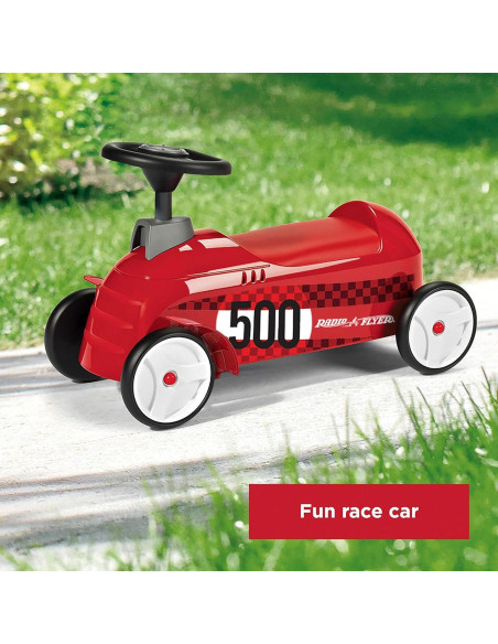 Coche de Paseo Radio Flyer Little Red Racer con Rampa 1.83m