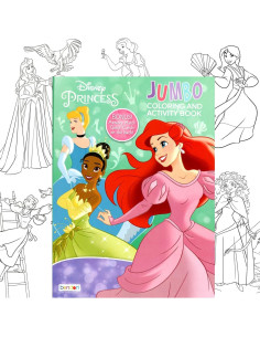 Set de Colorear Princesas Disney Bendon con Stickers y Juguete 2