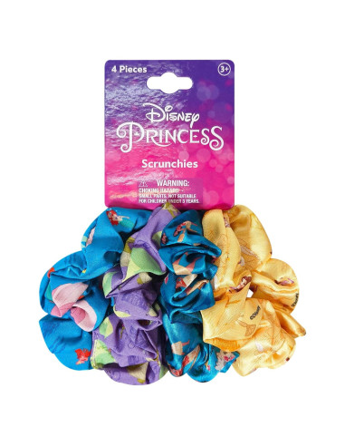 Scrunchies para Niñas LUV HER - 4 Accesorios Disney