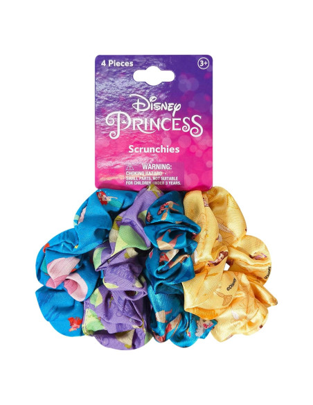 Scrunchies para Niñas LUV HER - 4 Accesorios Disney