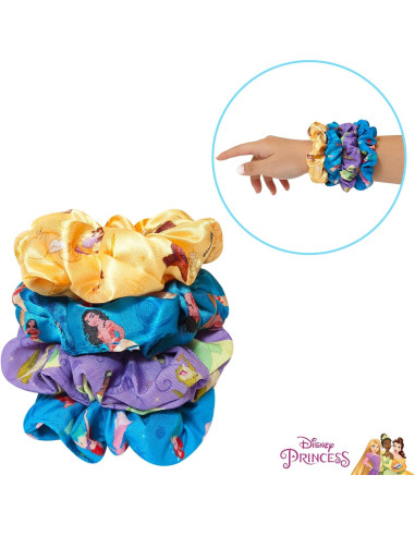 Scrunchies para Niñas LUV HER - 4 Accesorios Disney