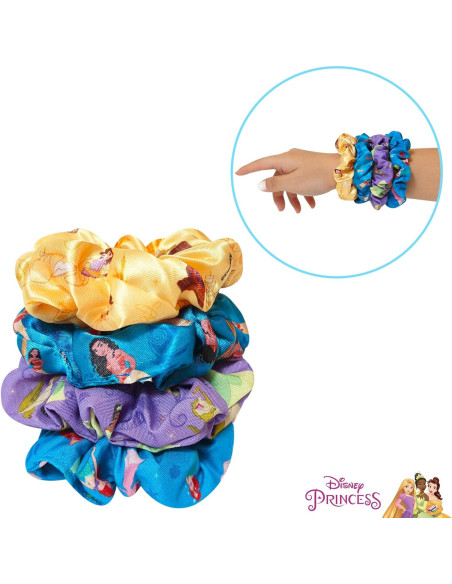 Scrunchies para Niñas LUV HER - 4 Accesorios Disney