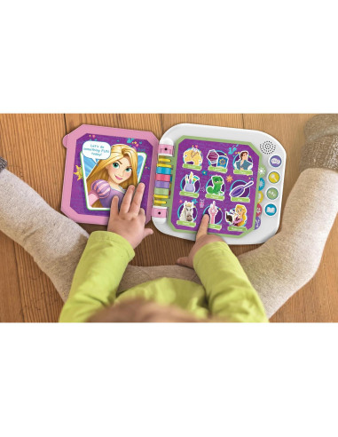 Libro Interactivo de Princesas Disney eKids - Aprendizaje 3-6 Años