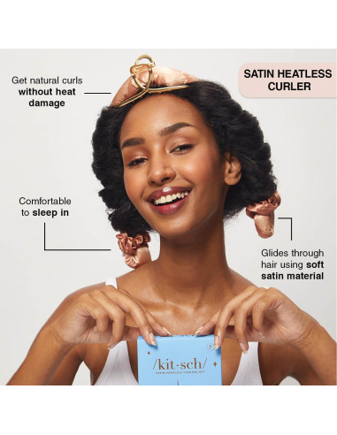 Rizador de Cabello Kitsch Sin Calor - Diadema Fiesta Princesa