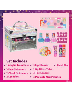 Juego de Maquillaje Disney Princess para Niñas 3+ Años 2