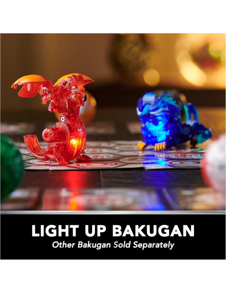 Bakugan Nova Dragonoid Spin Master Figuras Iluminadas
