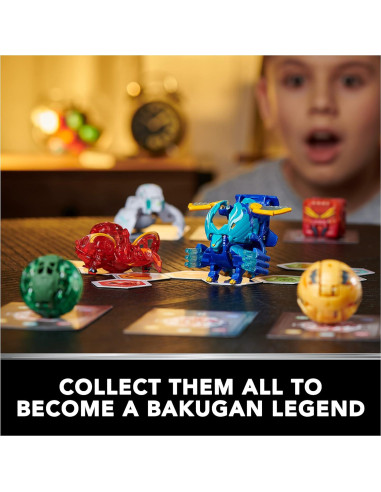Bakugan Nova Dragonoid Spin Master Figuras Iluminadas
