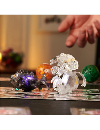 Bakugan Nova Dragonoid Spin Master Figuras Iluminadas