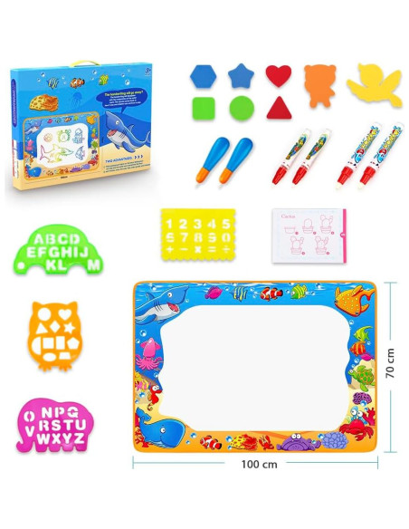 Alfombra de Dibujo de Agua Toyk 101,6x71,1cm Juguete Educativo