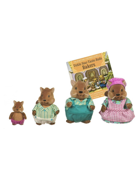 Familia de Ardillas Bushytails Li'l Woodzeez - Set 4 Figuras Familia de Ardillas Bushytails Li'l Woodzeez - Set 4 Figuras