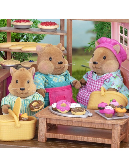 Familia de Ardillas Bushytails Li'l Woodzeez - Set 4 Figuras Familia de Ardillas Bushytails Li'l Woodzeez - Set 4 Figuras