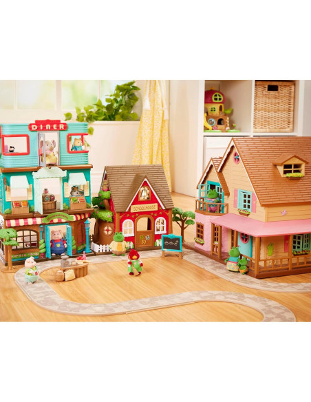 Familia de Ardillas Bushytails Li'l Woodzeez - Set 4 Figuras Familia de Ardillas Bushytails Li'l Woodzeez - Set 4 Figuras