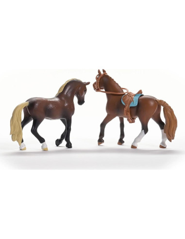 Juego de Juguetes Caballo Paso Peruano Schleich 4 Piezas