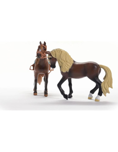 Juego de Juguetes Caballo Paso Peruano Schleich 4 Piezas