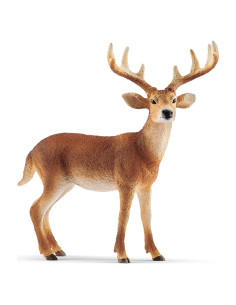 Figura de Ciervo de Cola Blanca Schleich - Juguete Educativo 3-8 Años