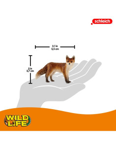 Figura Zorro Marrón Schleich 7.87x7.87x5.08cm 3-8 años 2