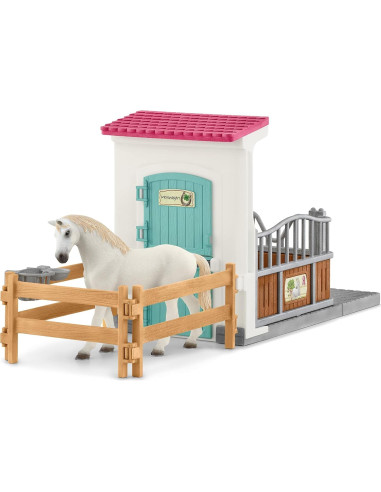 Schleich Club de Caballos - Establo 21 Piezas con Yegua