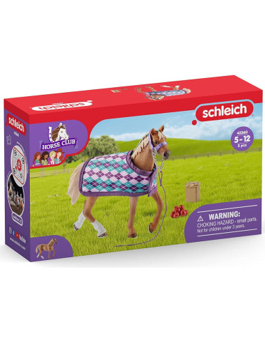 Set de Juguetes Caballo Pura Sangre Schleich 5 Piezas