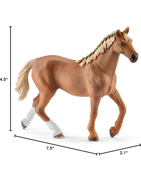 Set de Juguetes Caballo Pura Sangre Schleich 5 Piezas