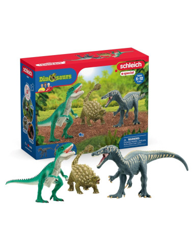 Juego de Dinosaurios Schleich Giganotosaurus Baryonyx