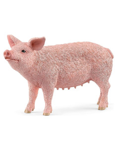 Figura de Cerdo de Juguete Schleich Mundo de Granja 5.8 cm