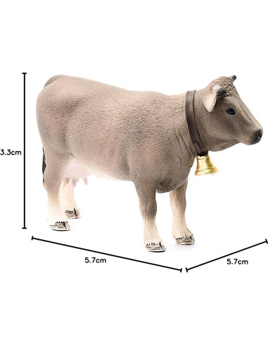 Figura de Juguete Vaca Braunvieh Schleich 14.5x14.5 cm 3+