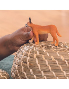 Figura de Caracal Hembra Schleich 10.9x10.9 cm Juguete Realista 2
