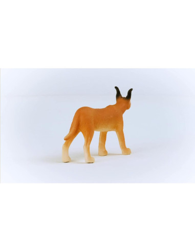 Figura de Caracal Hembra Schleich 10.9x10.9 cm Juguete Realista
