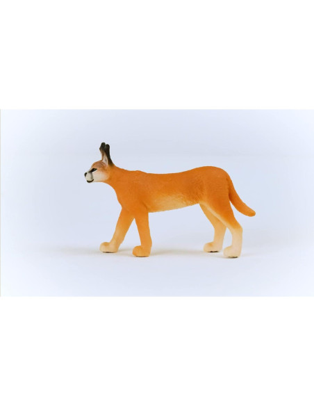 Figura de Caracal Hembra Schleich 10.9x10.9 cm Juguete Realista