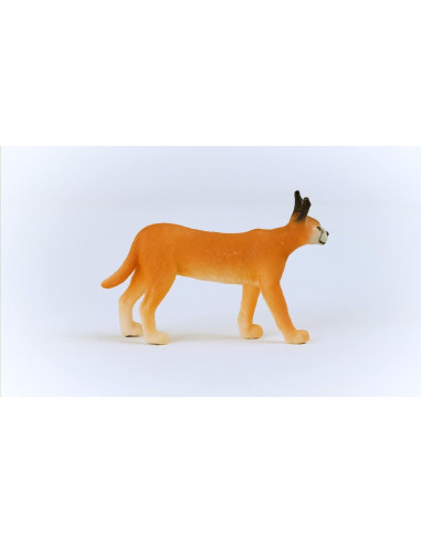 Figura de Caracal Hembra Schleich 10.9x10.9 cm Juguete Realista