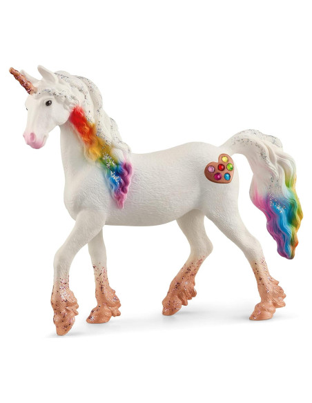 Figura Yegua Unicornio Rainbow Love Schleich 15.5 cm