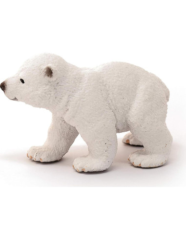 Cachorro de Oso Polar Schleich - Juguete Realista 6.6cm