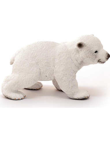 Cachorro de Oso Polar Schleich - Juguete Realista 6.6cm
