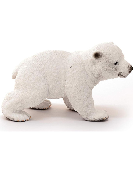Cachorro de Oso Polar Schleich - Juguete Realista 6.6cm