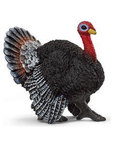 Pavo de Juguete Schleich - Mundo de Granja Realista