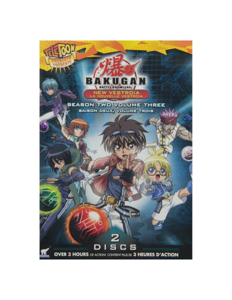 Bakugan Battle Brawlers DVD Vol. 3 - Nueva Vestroia Bakugan Battle Brawlers DVD Vol. 3 - Nueva Vestroia