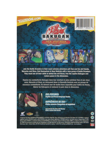 Bakugan Battle Brawlers DVD Vol. 3 - Nueva Vestroia